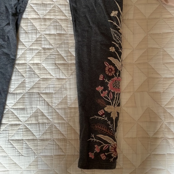 Johnny Was JWLA Embroidered Leggings Boho Chic - Picture 2 of 7